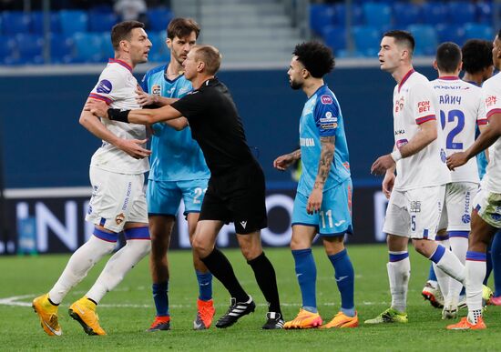 Russia Soccer Premier-League Zenit - CSKA