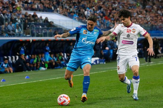 Russia Soccer Premier-League Zenit - CSKA