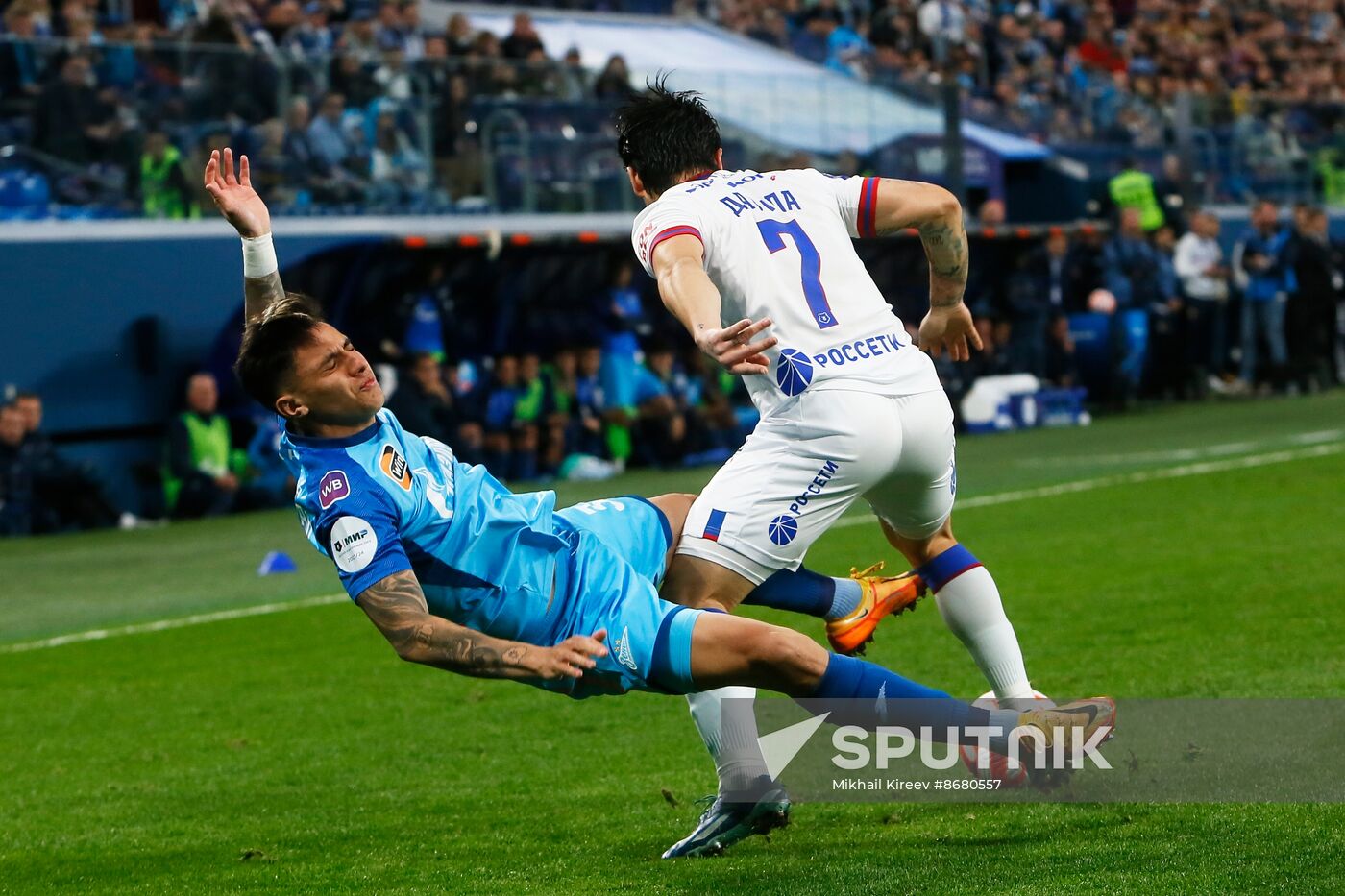 Russia Soccer Premier-League Zenit - CSKA