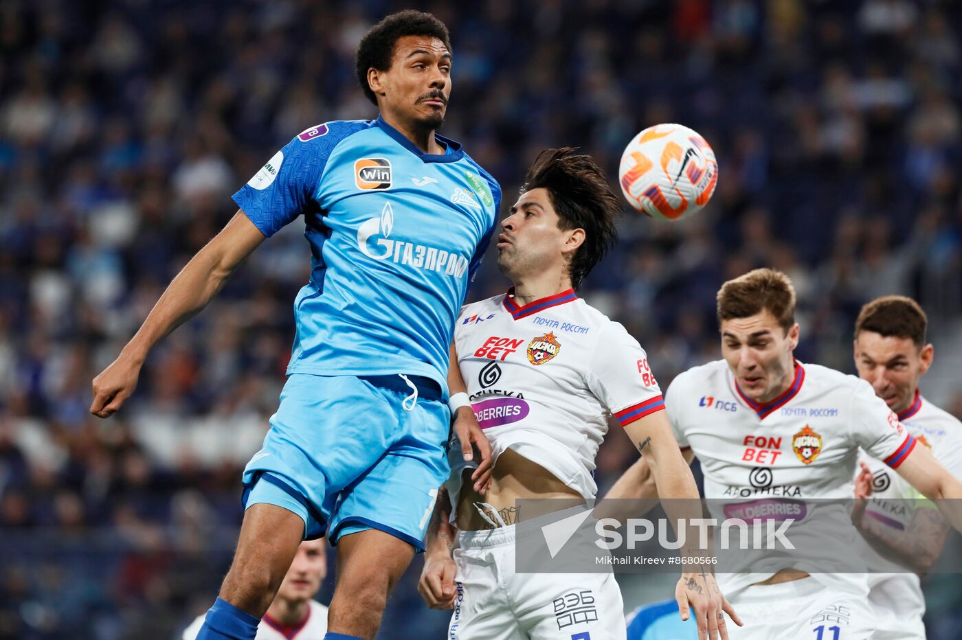 Russia Soccer Premier-League Zenit - CSKA