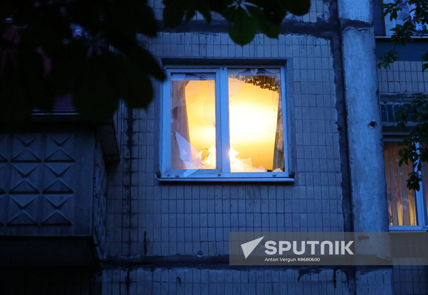 Russia Ukraine Military Operation Shelling