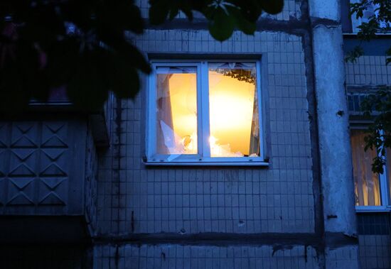 Russia Ukraine Military Operation Shelling