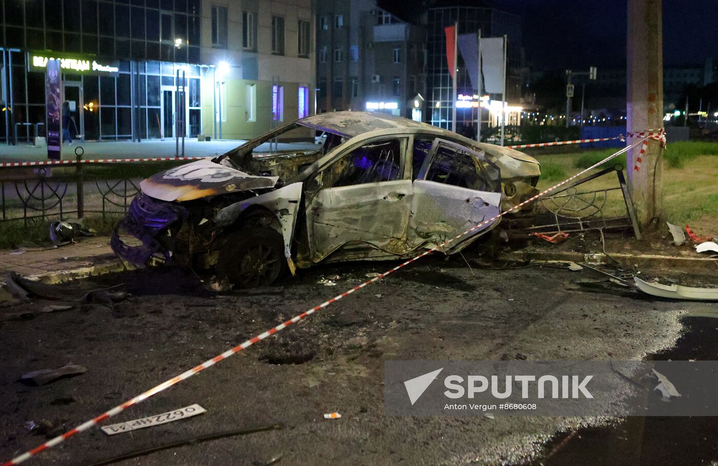 Russia Ukraine Military Operation Shelling