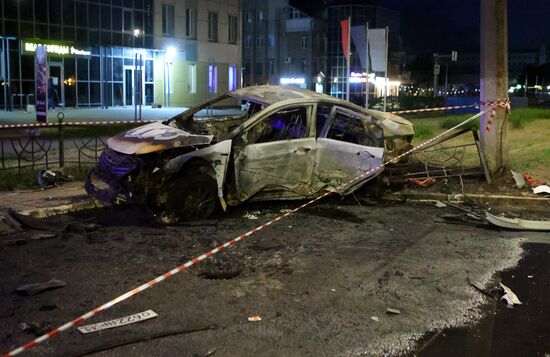 Russia Ukraine Military Operation Shelling