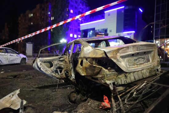 Russia Ukraine Military Operation Shelling