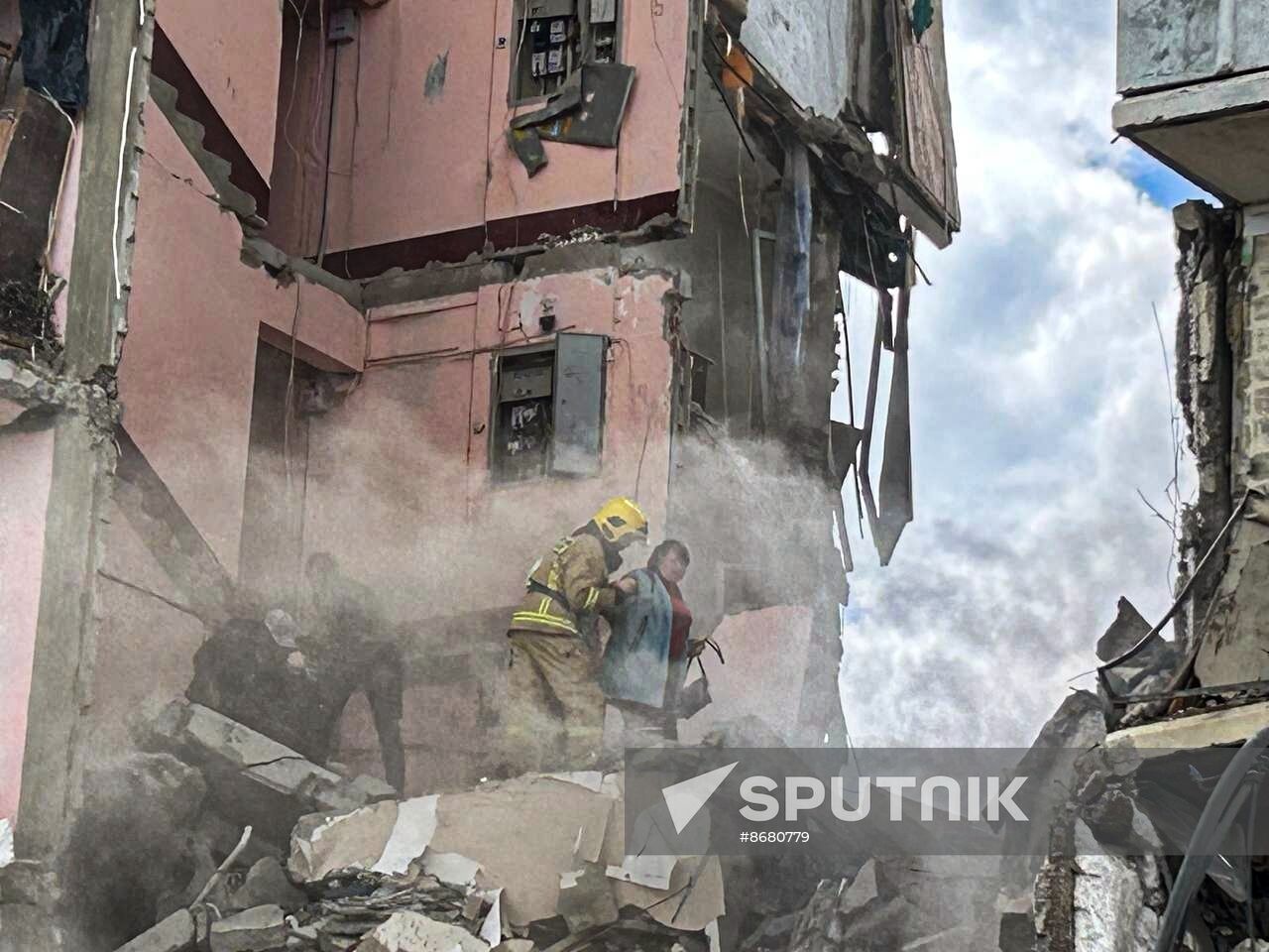 Russia Ukraine Military Operation Shelling Aftermath