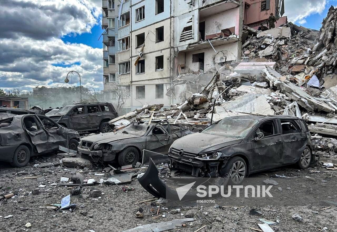 Russia Ukraine Military Operation Shelling Aftermath