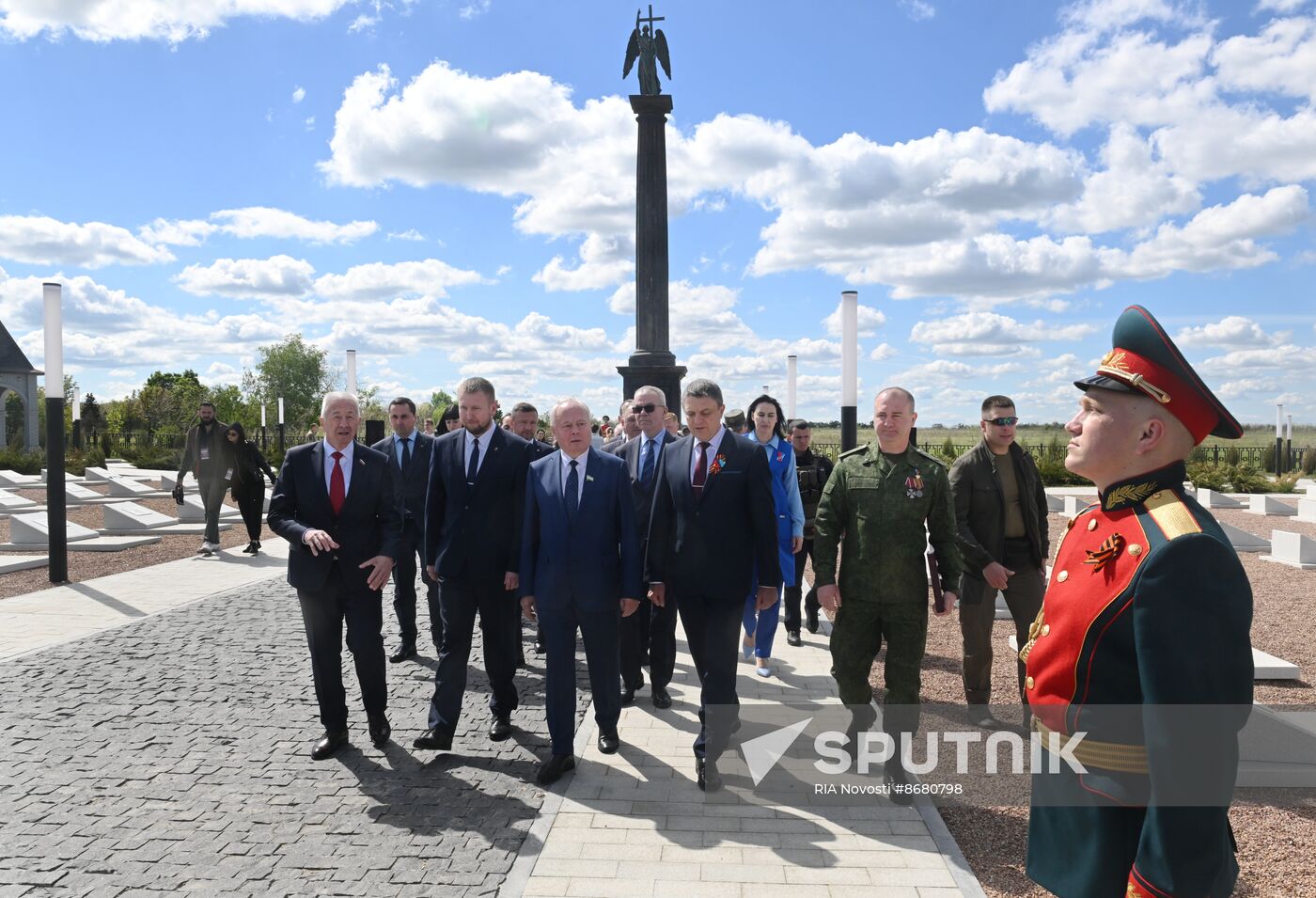 Russia LPR Proclamation Anniversary