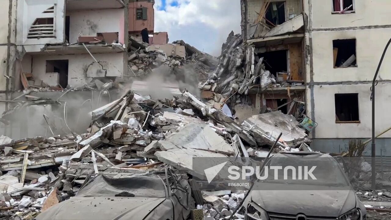 Russia Ukraine Military Operation Shelling Aftermath