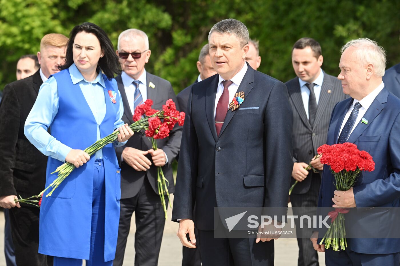 Russia LPR Proclamation Anniversary