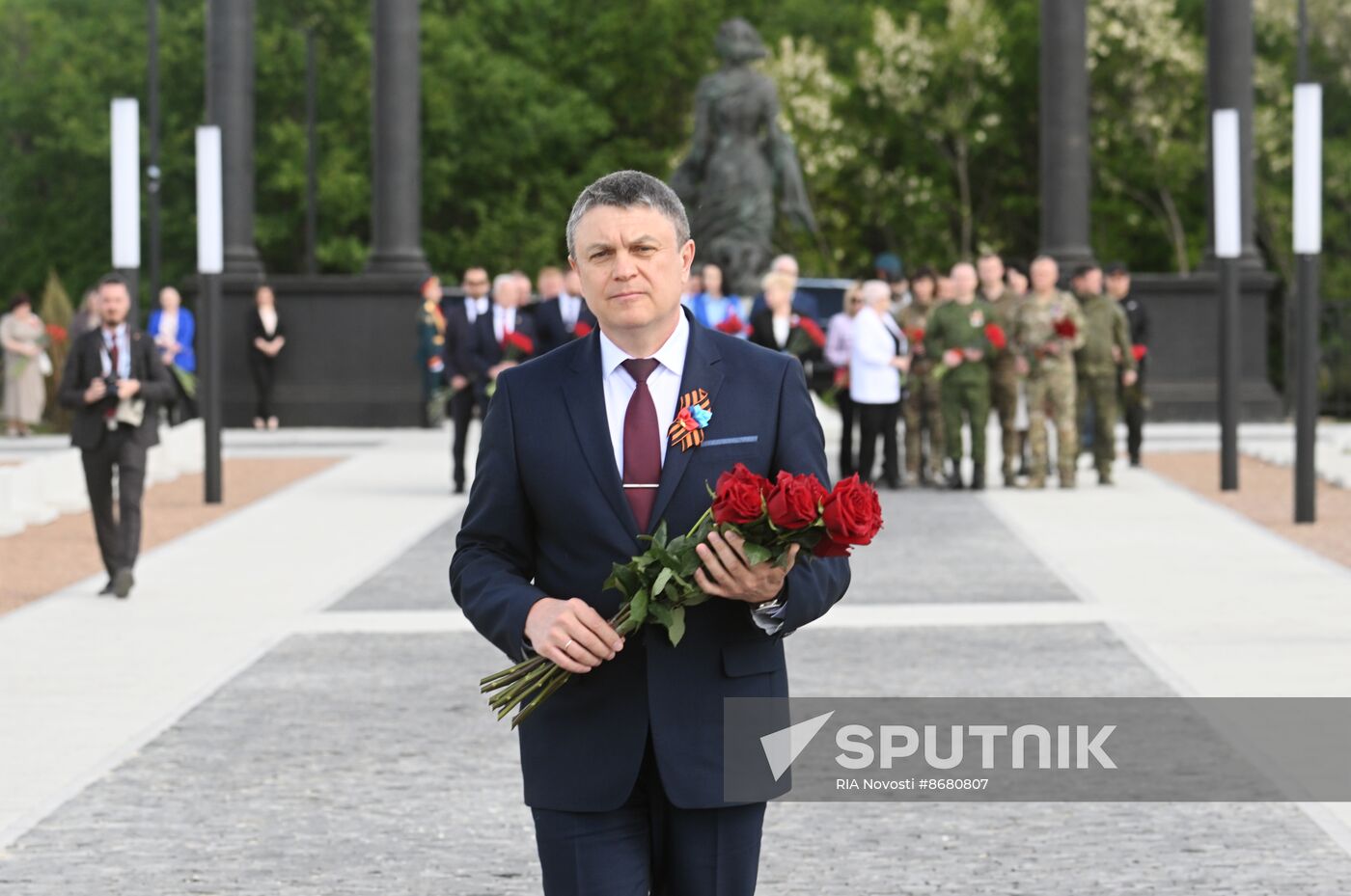 Russia LPR Proclamation Anniversary