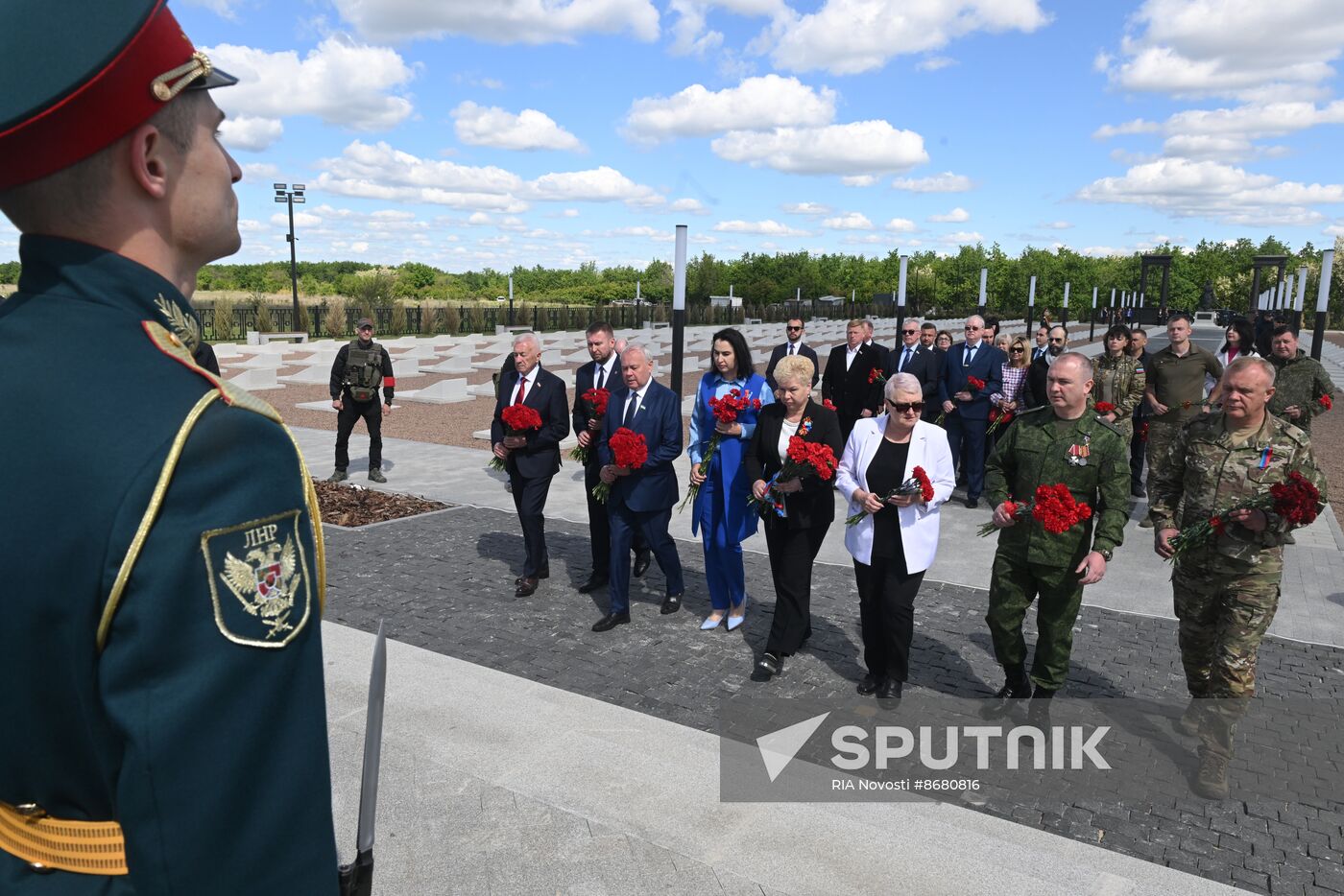 Russia LPR Proclamation Anniversary