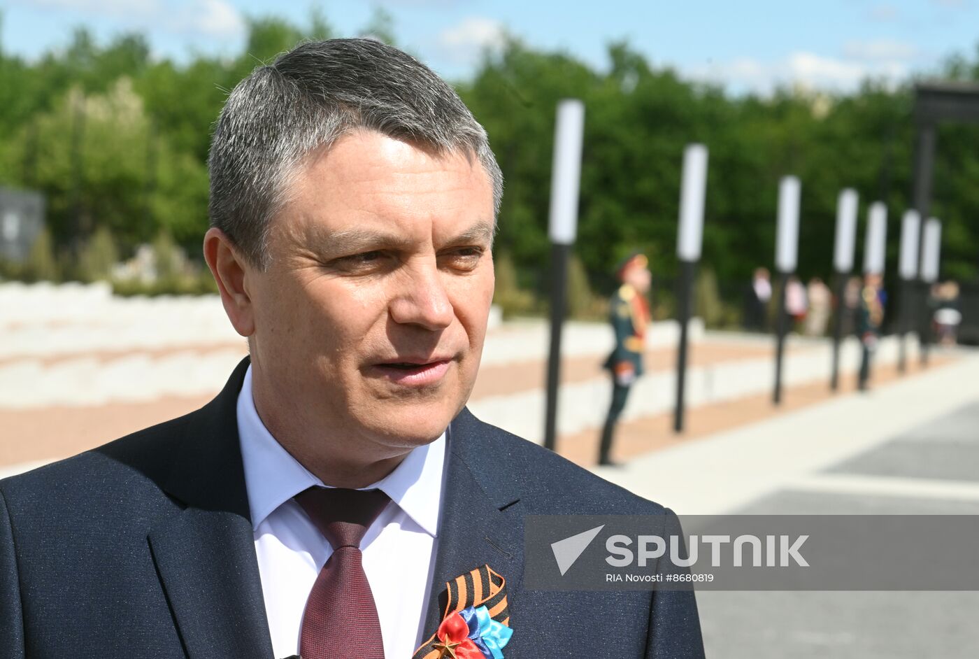 Russia LPR Proclamation Anniversary