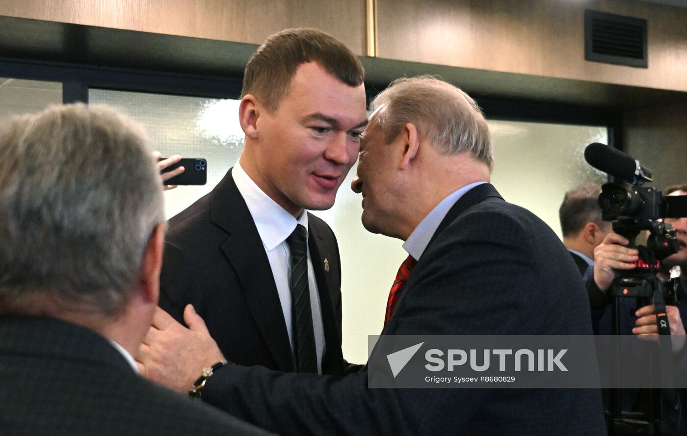 Russia Parliament Government Members Candidates