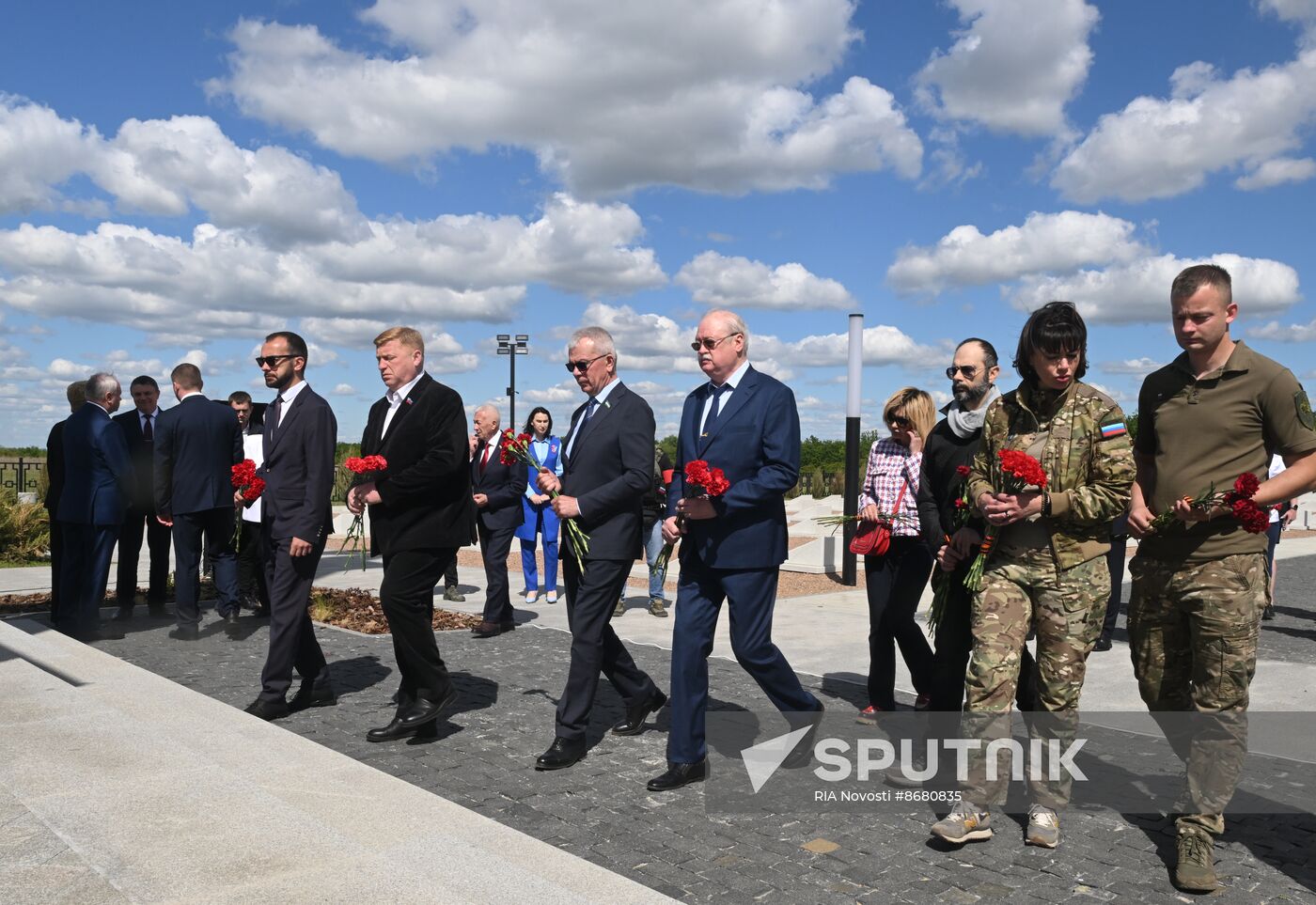 Russia LPR Proclamation Anniversary