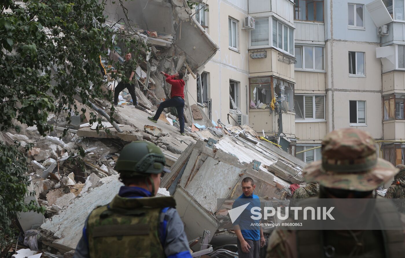 Russia Ukraine Military Operation Shelling Aftermath