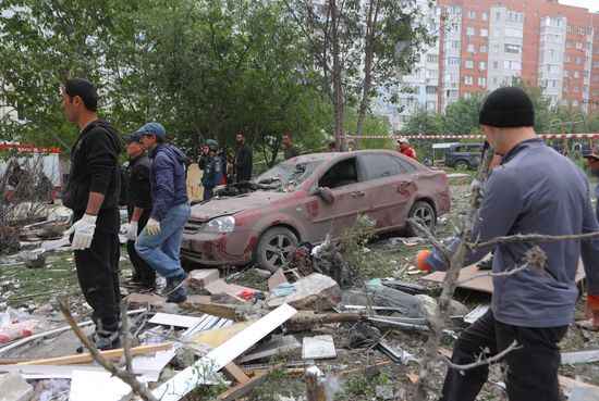 Russia Ukraine Military Operation Shelling Aftermath