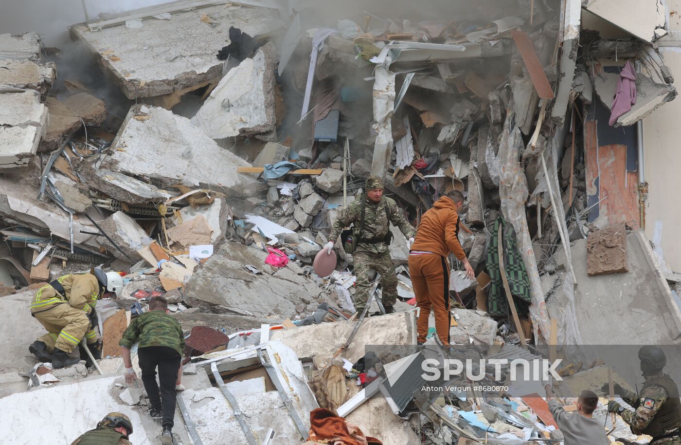 Russia Ukraine Military Operation Shelling Aftermath