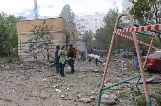 Russia Ukraine Military Operation Shelling Aftermath