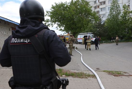Russia Ukraine Military Operation Shelling Aftermath