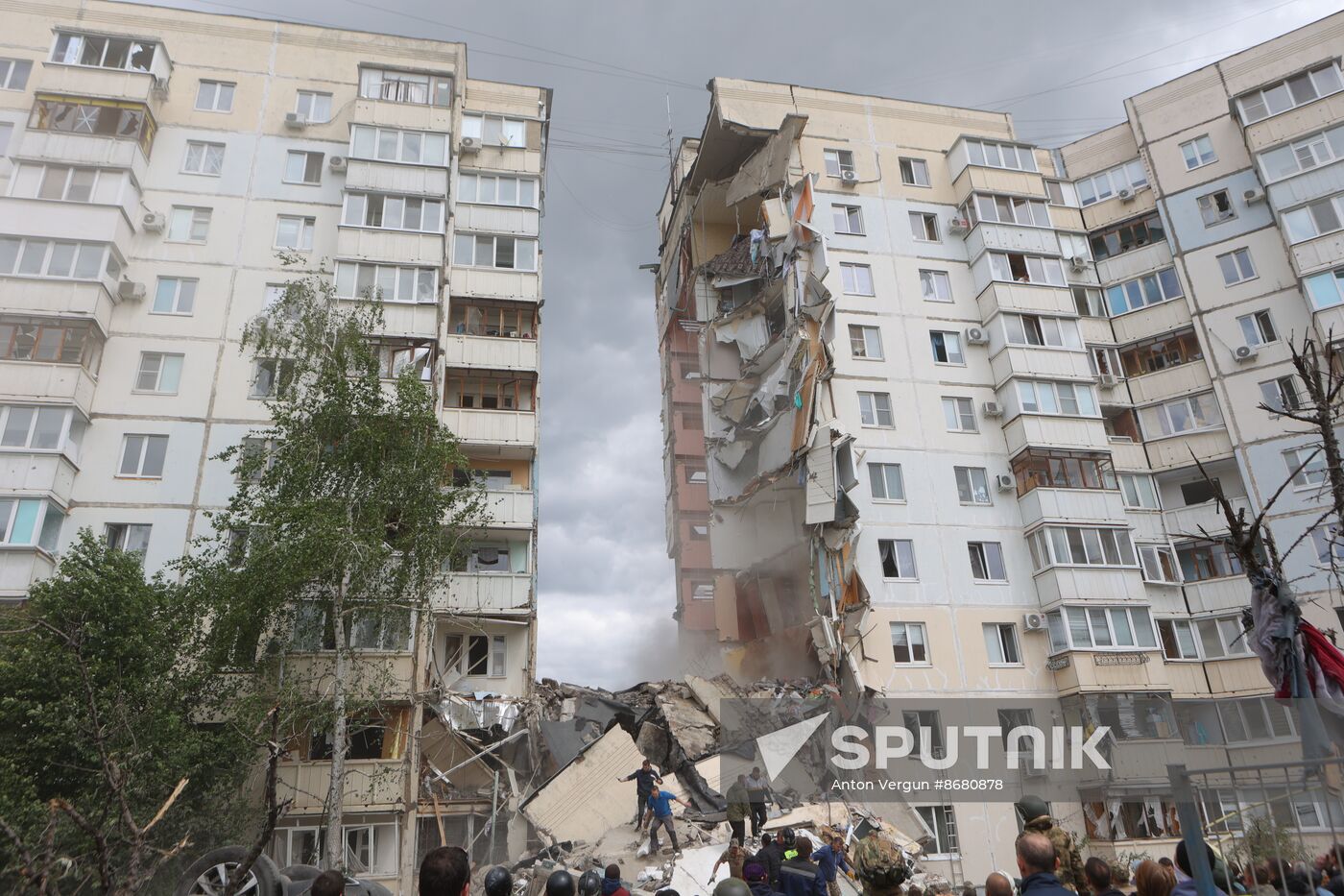 Russia Ukraine Military Operation Shelling Aftermath