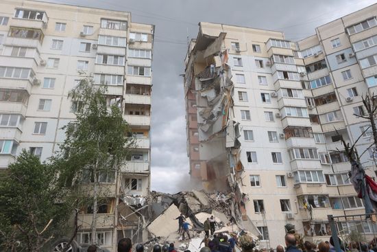 Russia Ukraine Military Operation Shelling Aftermath