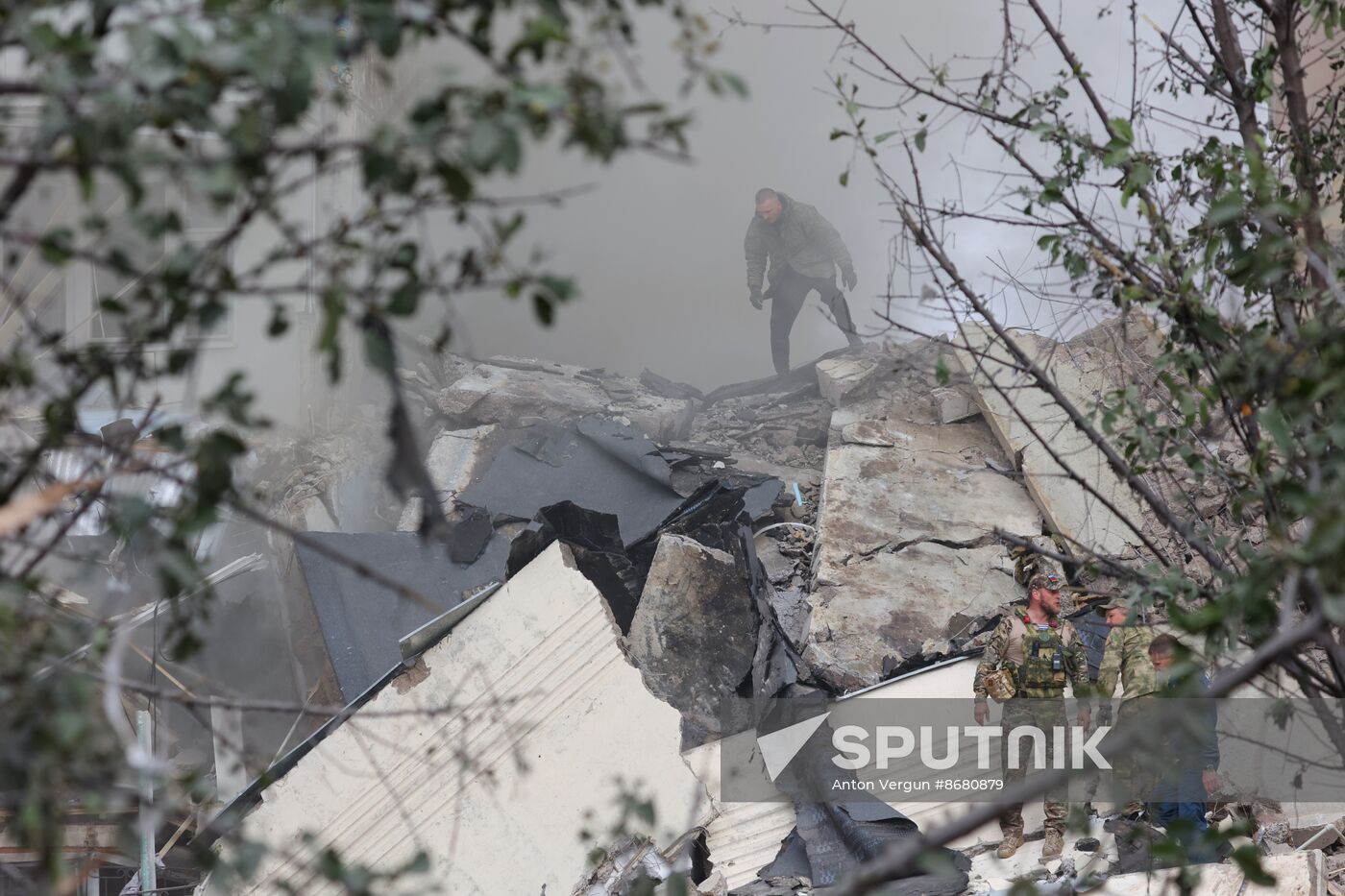 Russia Ukraine Military Operation Shelling Aftermath