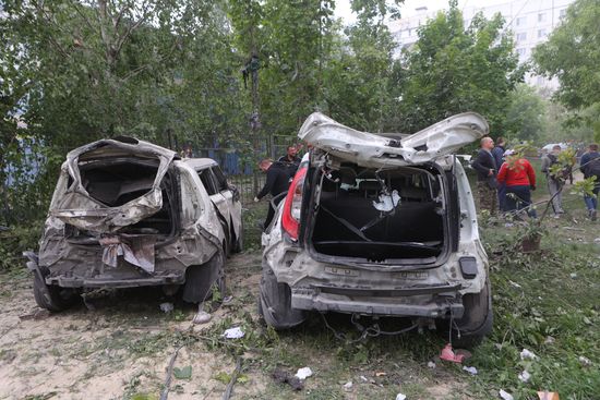 Russia Ukraine Military Operation Shelling Aftermath