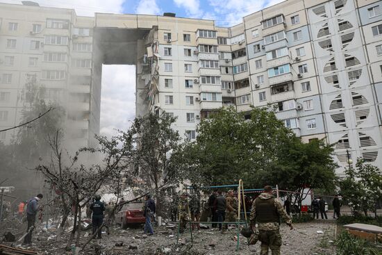 Russia Ukraine Military Operation Shelling Aftermath