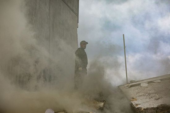Russia Ukraine Military Operation Shelling Aftermath
