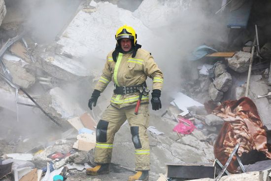 Russia Ukraine Military Operation Shelling Aftermath