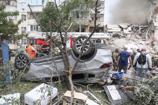 Russia Ukraine Military Operation Shelling Aftermath