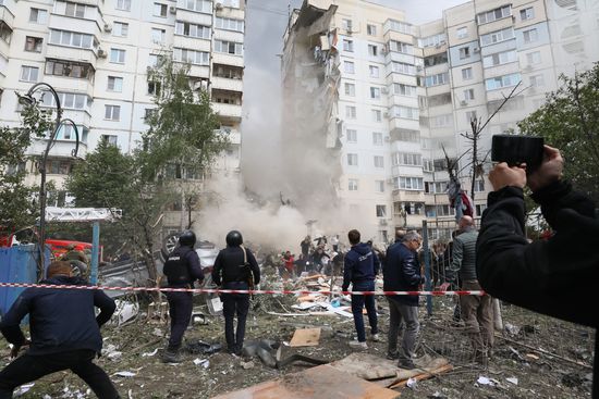 Russia Ukraine Military Operation Shelling Aftermath