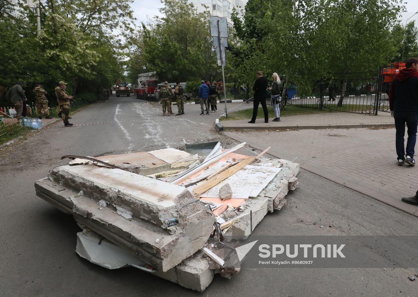 Russia Ukraine Military Operation Shelling Aftermath