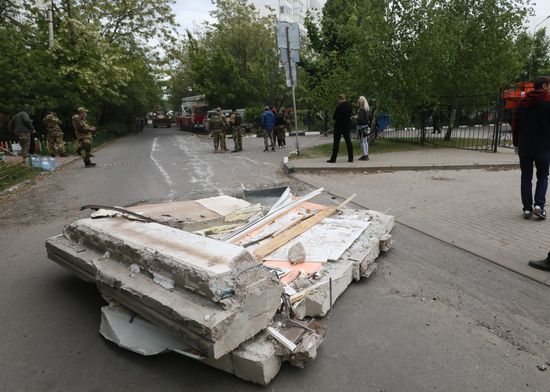 Russia Ukraine Military Operation Shelling Aftermath