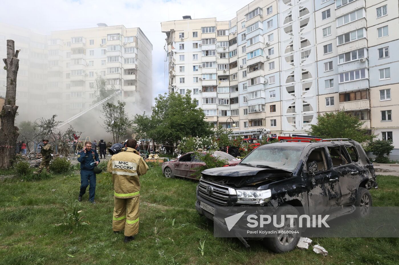 Russia Ukraine Military Operation Shelling Aftermath