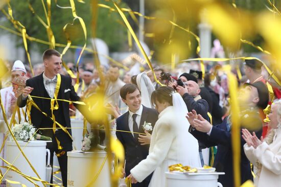 RUSSIA EXPO. Opening of the first Russian Wedding Festival