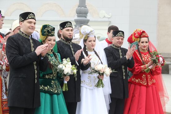 RUSSIA EXPO. Opening of the first Russian Wedding Festival