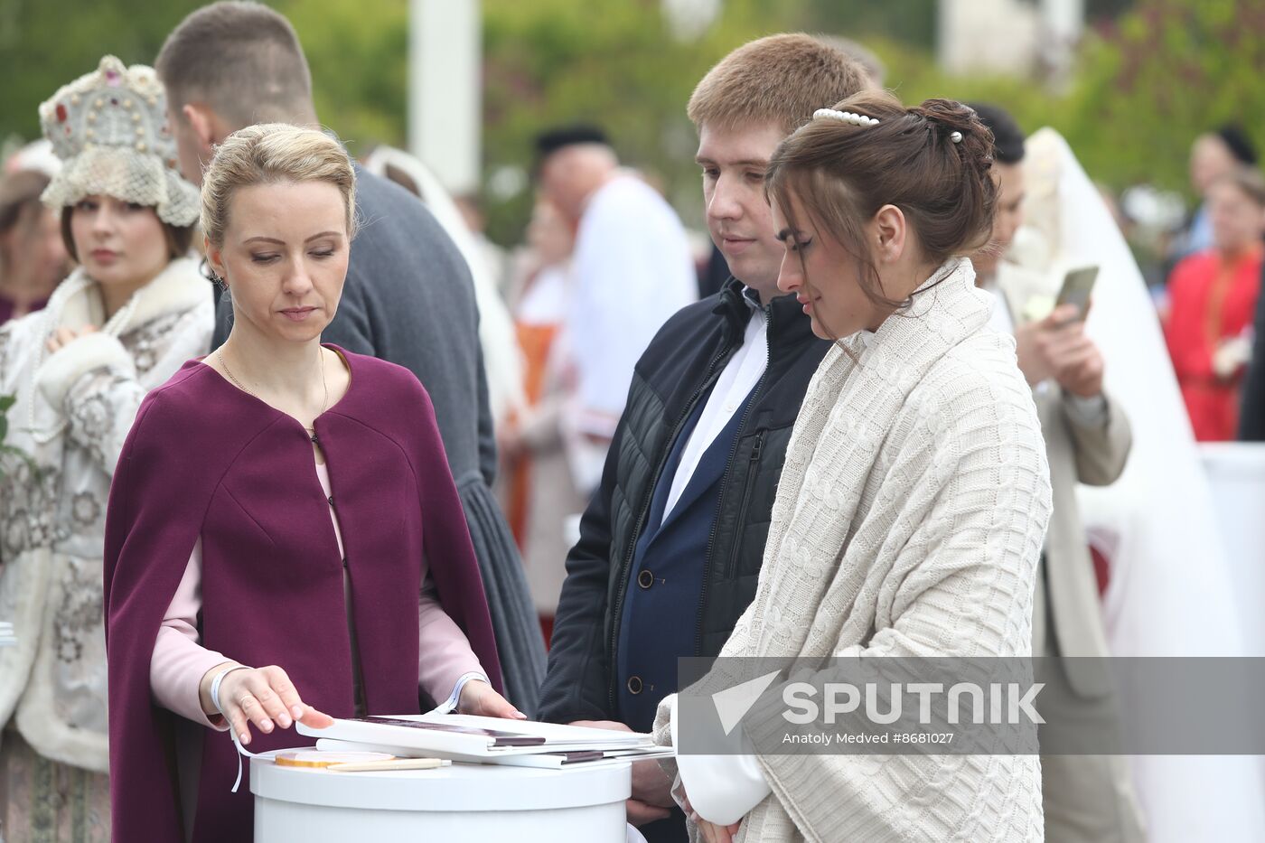 RUSSIA EXPO. Opening of the first Russian Wedding Festival