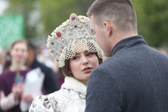 RUSSIA EXPO. Opening of the first Russian Wedding Festival