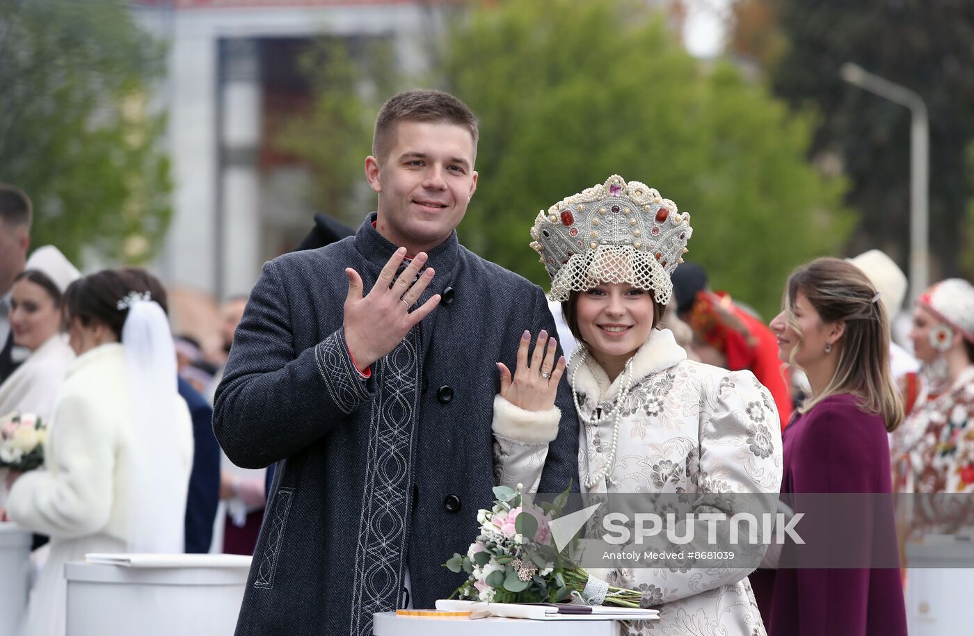 RUSSIA EXPO. Opening of the first Russian Wedding Festival