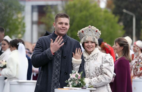 RUSSIA EXPO. Opening of the first Russian Wedding Festival