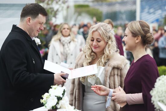 RUSSIA EXPO. Opening of the first Russian Wedding Festival