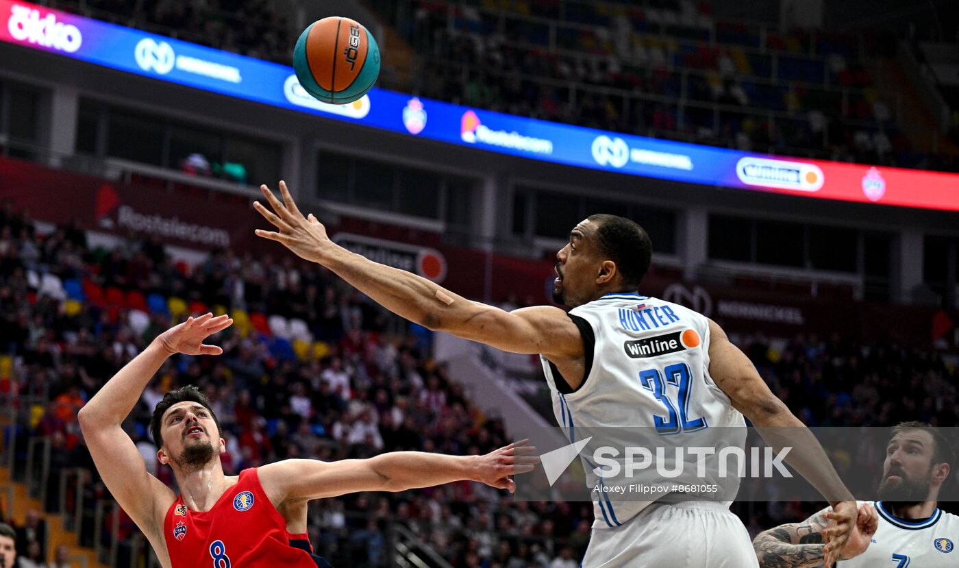 Russia Basketball United League CSKA - Zenit