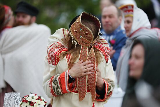 RUSSIA EXPO. Gala concert for newlyweds held as part of Russian Wedding Festival