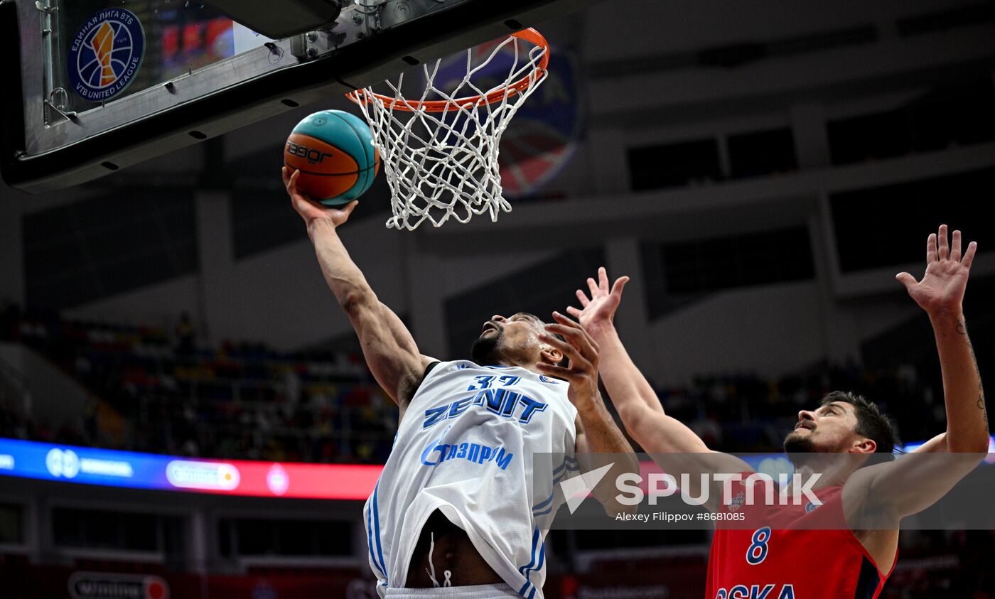 Russia Basketball United League CSKA - Zenit