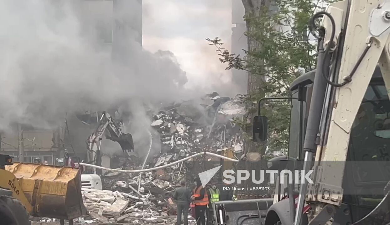 Russia Ukraine Military Operation Shelling Aftermath