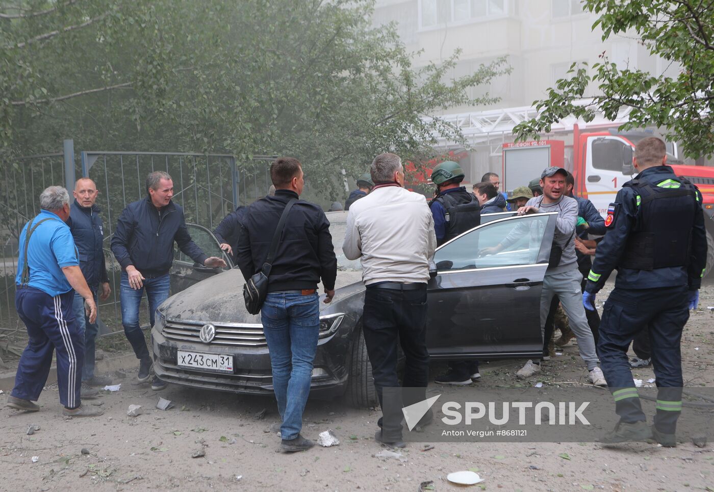 Russia Ukraine Military Operation Shelling Aftermath