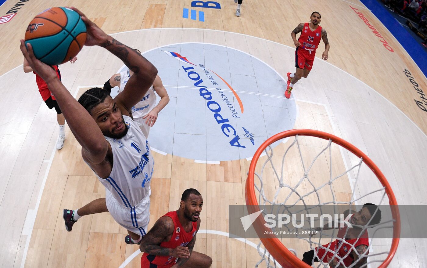 Russia Basketball United League CSKA - Zenit