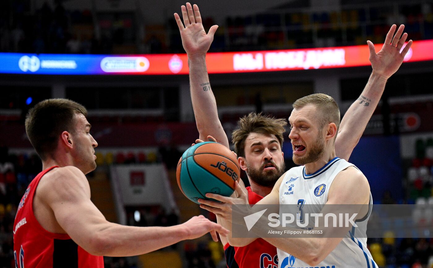 Russia Basketball United League CSKA - Zenit